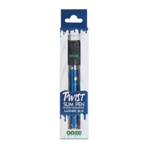 Ooze Slim Twist Pen Vape Battery – Sapphire Blue